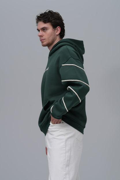 "Feel Inside" Embroidered Hoodie Withinblack