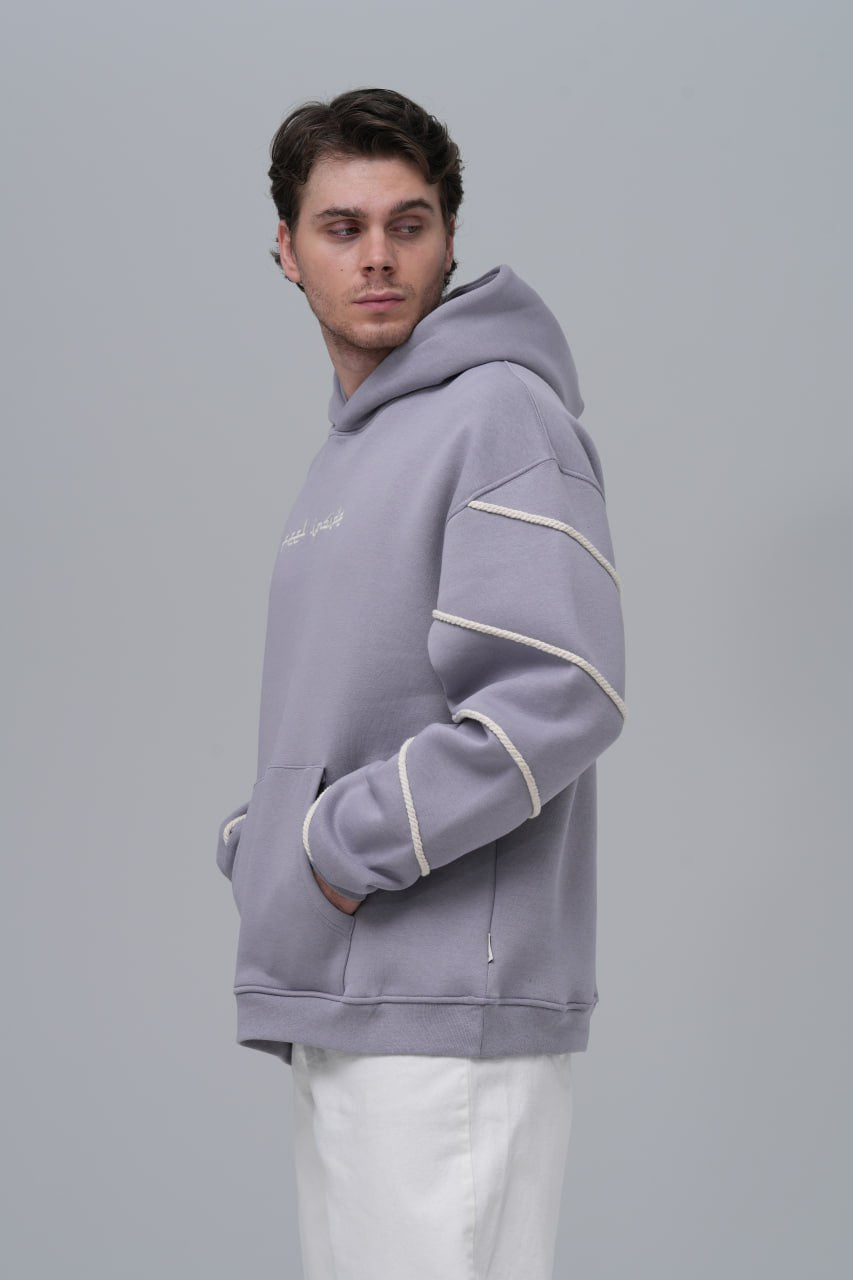 "Feel Inside" Embroidered Hoodie Withinblack