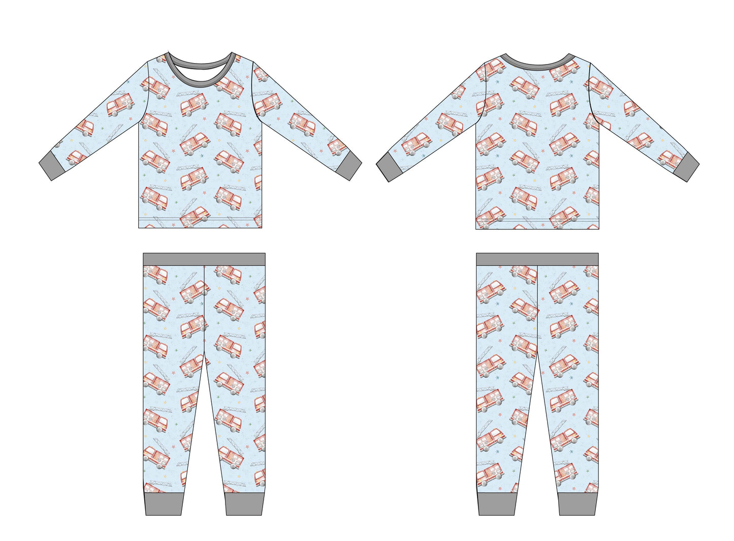 Firetruck - Set Blush Lotus