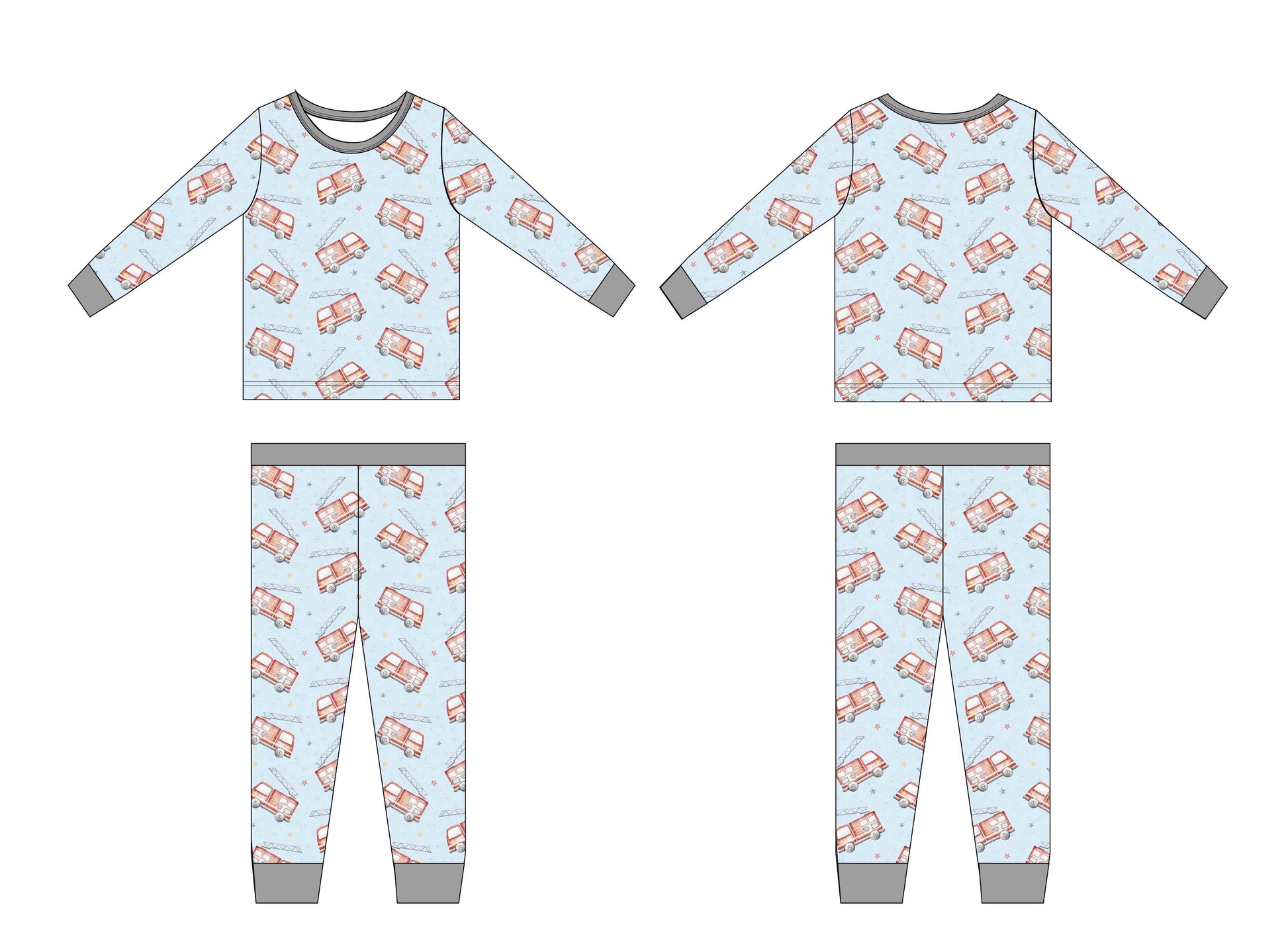 Firetruck - Set Blush Lotus