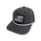 Firearm Flag Woven Patch Hat Shield Republic