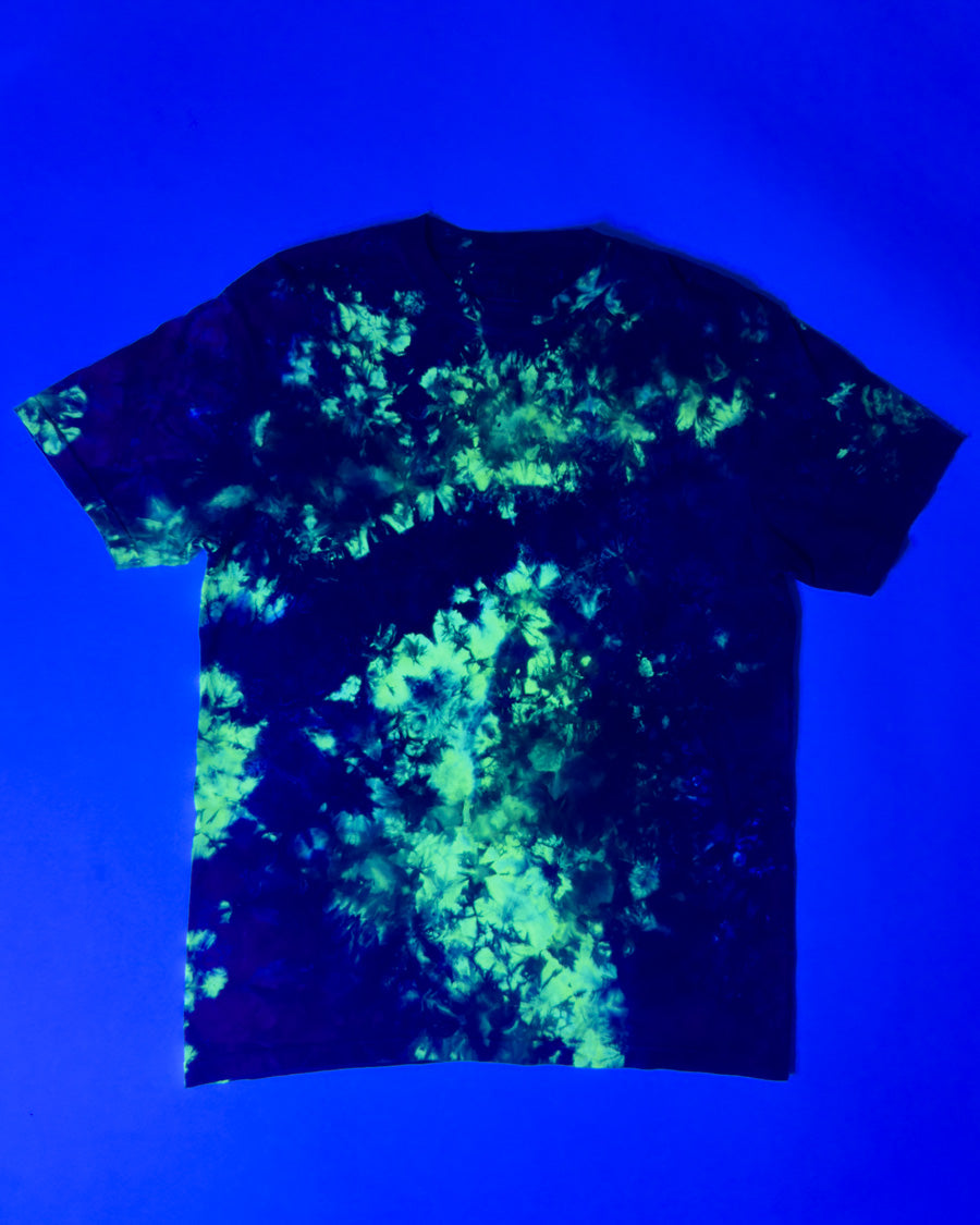 CRYSTAL DYED T-SHIRT Firefly (Fluorescent) Keep Company