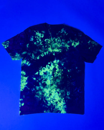 CRYSTAL DYED T-SHIRT Firefly (Fluorescent) Keep Company
