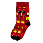 Firefighter Novelty Socks Shield Republic