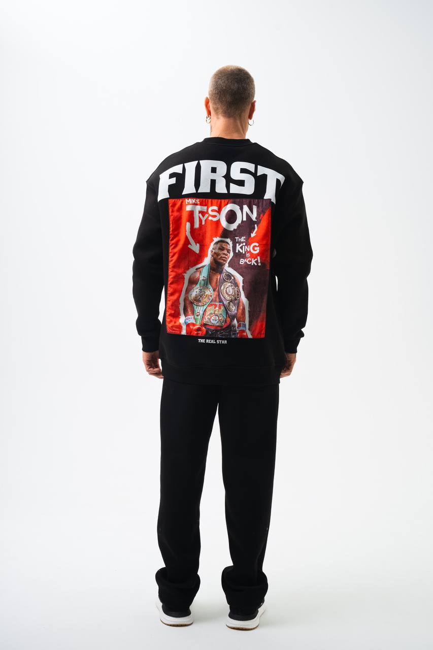 First' Mike Tyson Oversized Sweatshirt: The King is Back! Withinblack