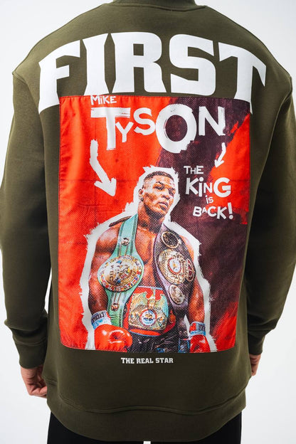 First' Mike Tyson Oversized Sweatshirt: The King is Back! Withinblack