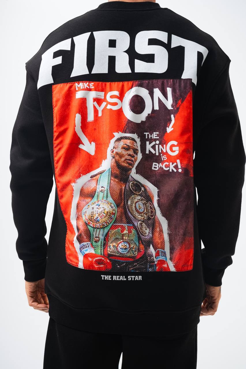 First' Mike Tyson Oversized Sweatshirt: The King is Back! Withinblack