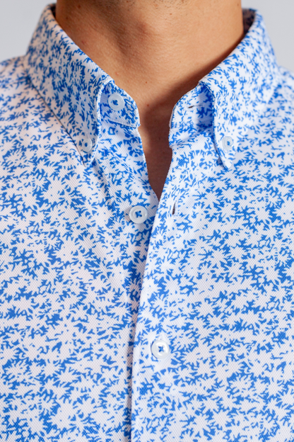 Five-O Floral Long Sleeve Tech Shirt Buki