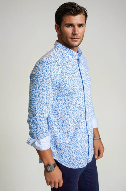 Five-O Floral Long Sleeve Tech Shirt Buki