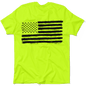 Old Glory - Safety Yellow Hi-Vis T-Shirt Armed American Supply