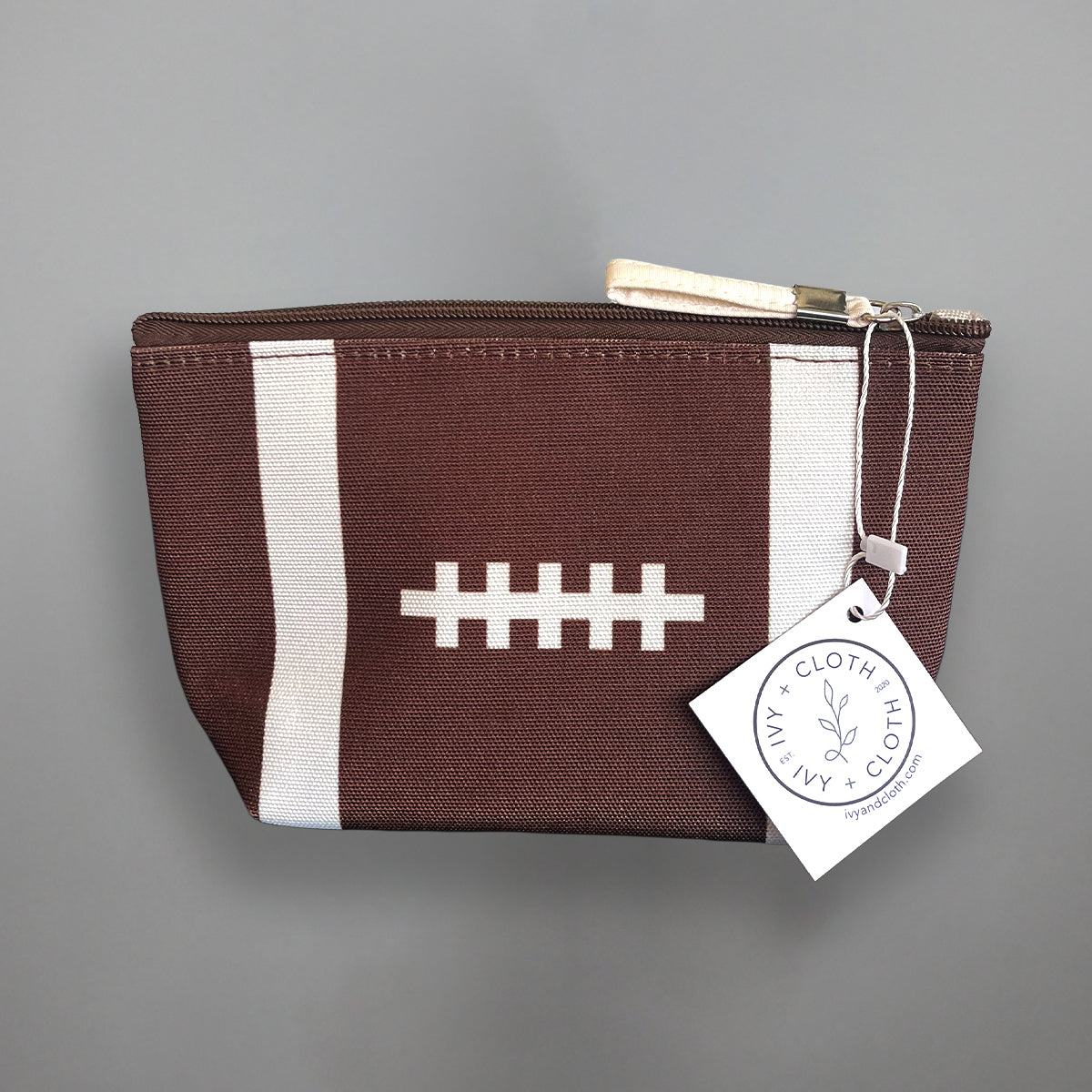 Football Pouch Ivy + Cloth