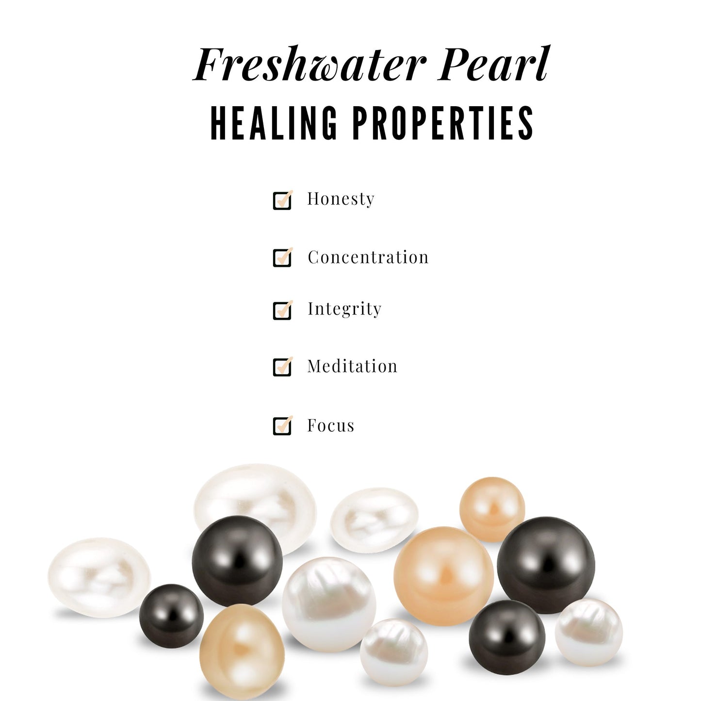 Nature Inspired Freshwater Pearl Upper Lobe Earring