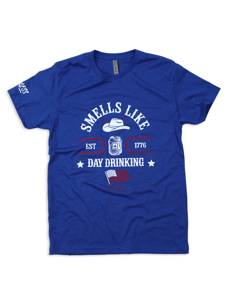 Smells Like Day Drinking Americana Tee Luckless Outfitters