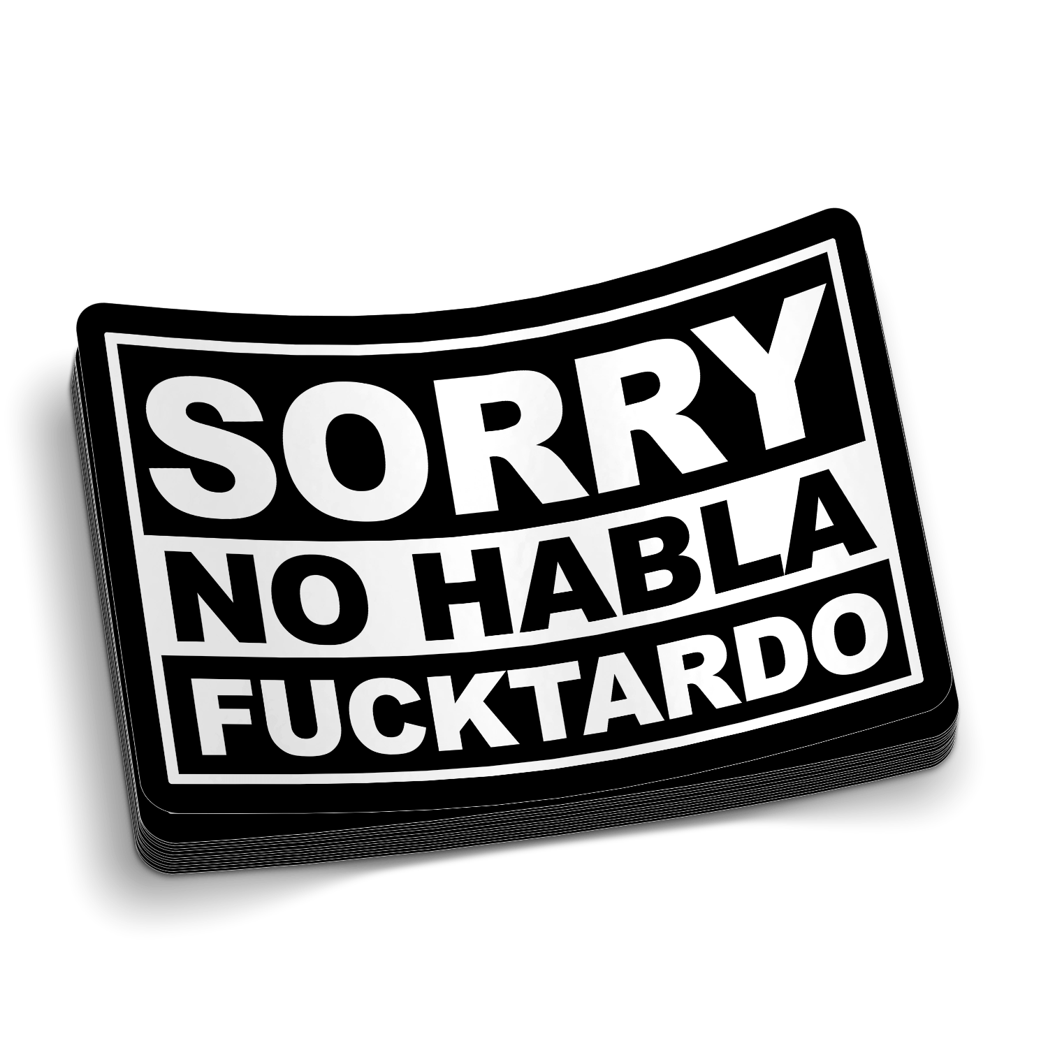 F*cktardo  5 Inch Decal Armed American Supply