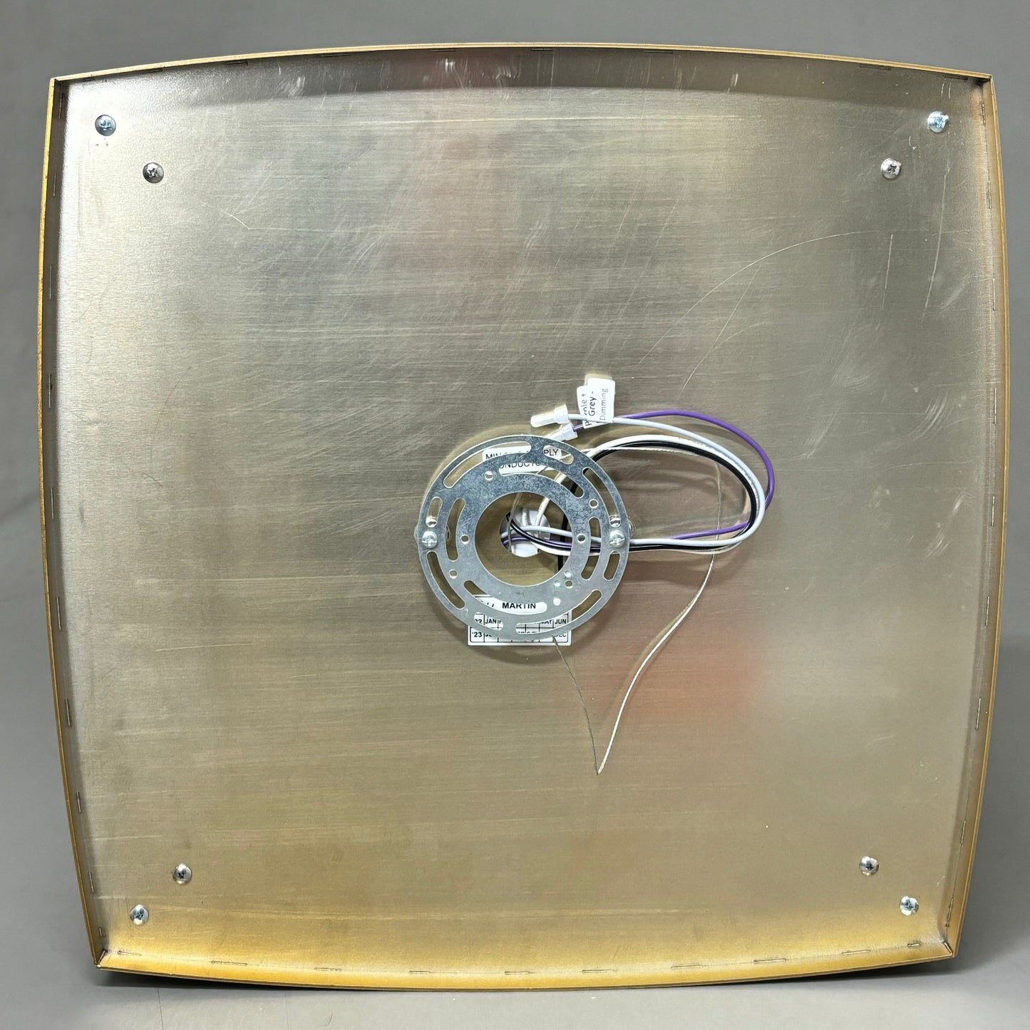 SCOTT LAMP CO. Aluminum Metal Housing Ceiling Lighting Gold/Broze LC103-18-KD-AL PayWut