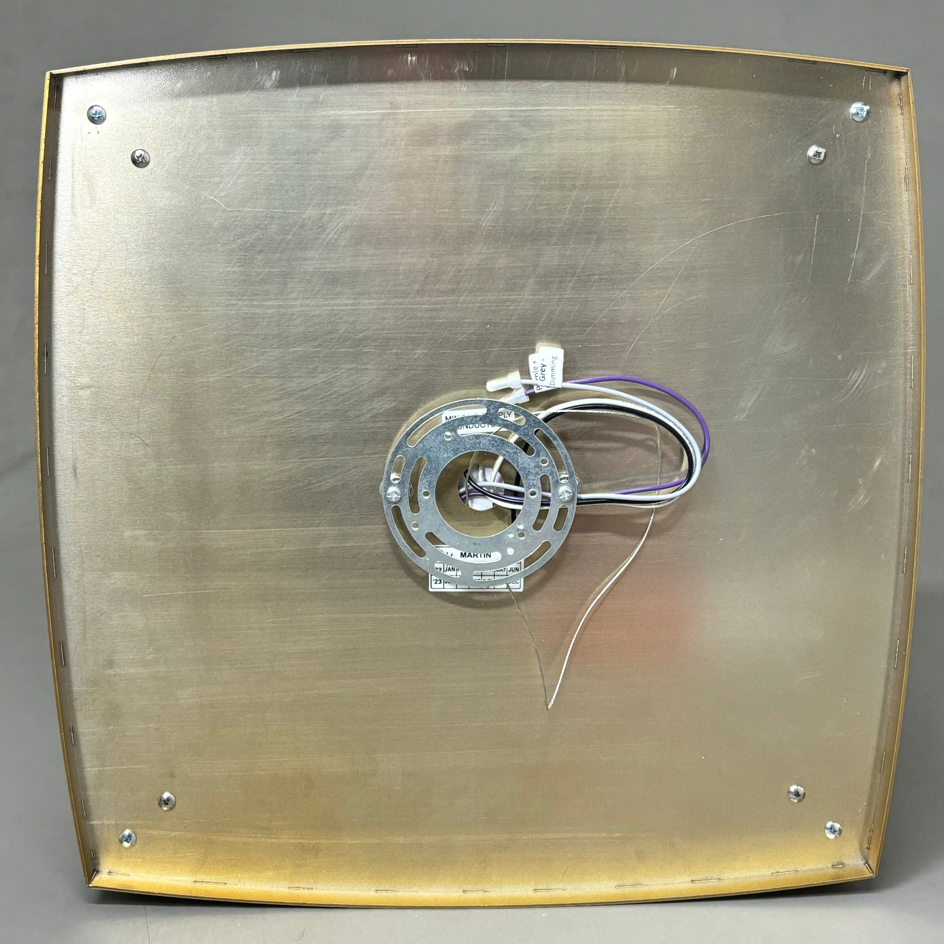 SCOTT LAMP CO. Aluminum Metal Housing Ceiling Lighting Gold/Broze LC103-18-KD-AL PayWut