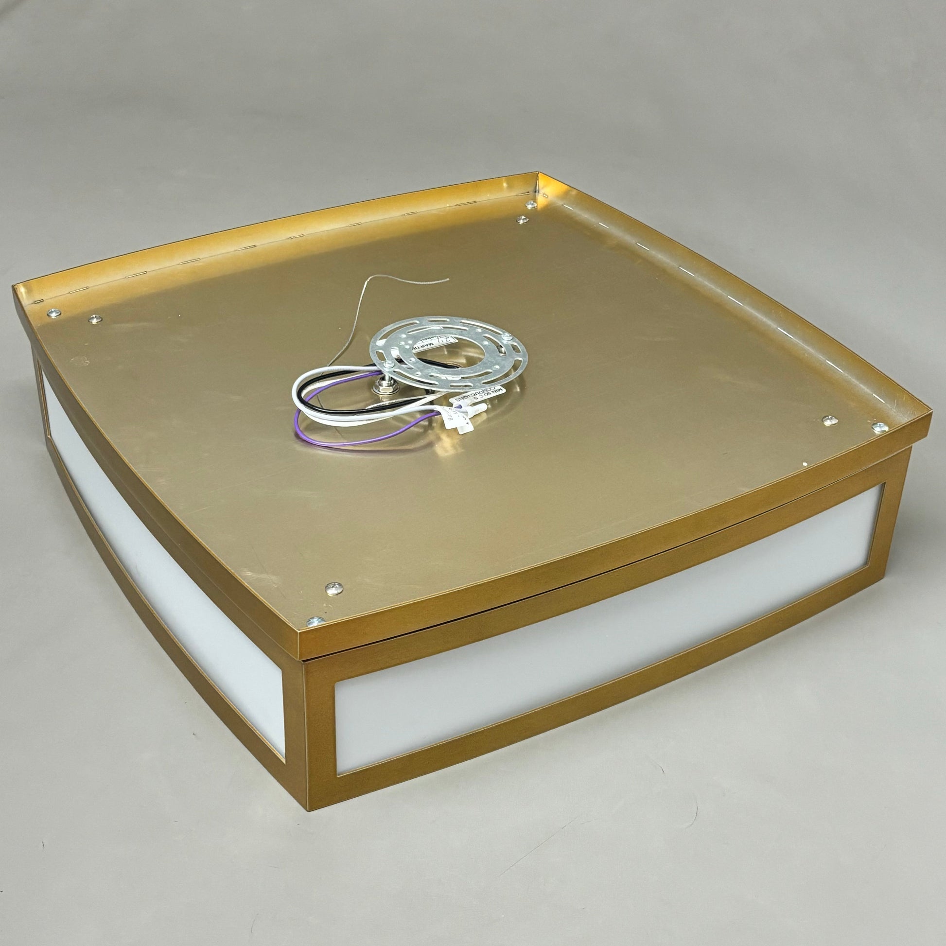 SCOTT LAMP CO. Aluminum Metal Housing Ceiling Lighting Gold/Broze LC103-18-KD-AL PayWut