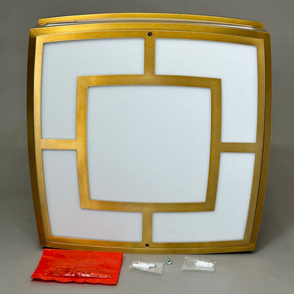 SCOTT LAMP CO. Aluminum Metal Housing Ceiling Lighting Gold/Broze LC103-18-KD-AL PayWut
