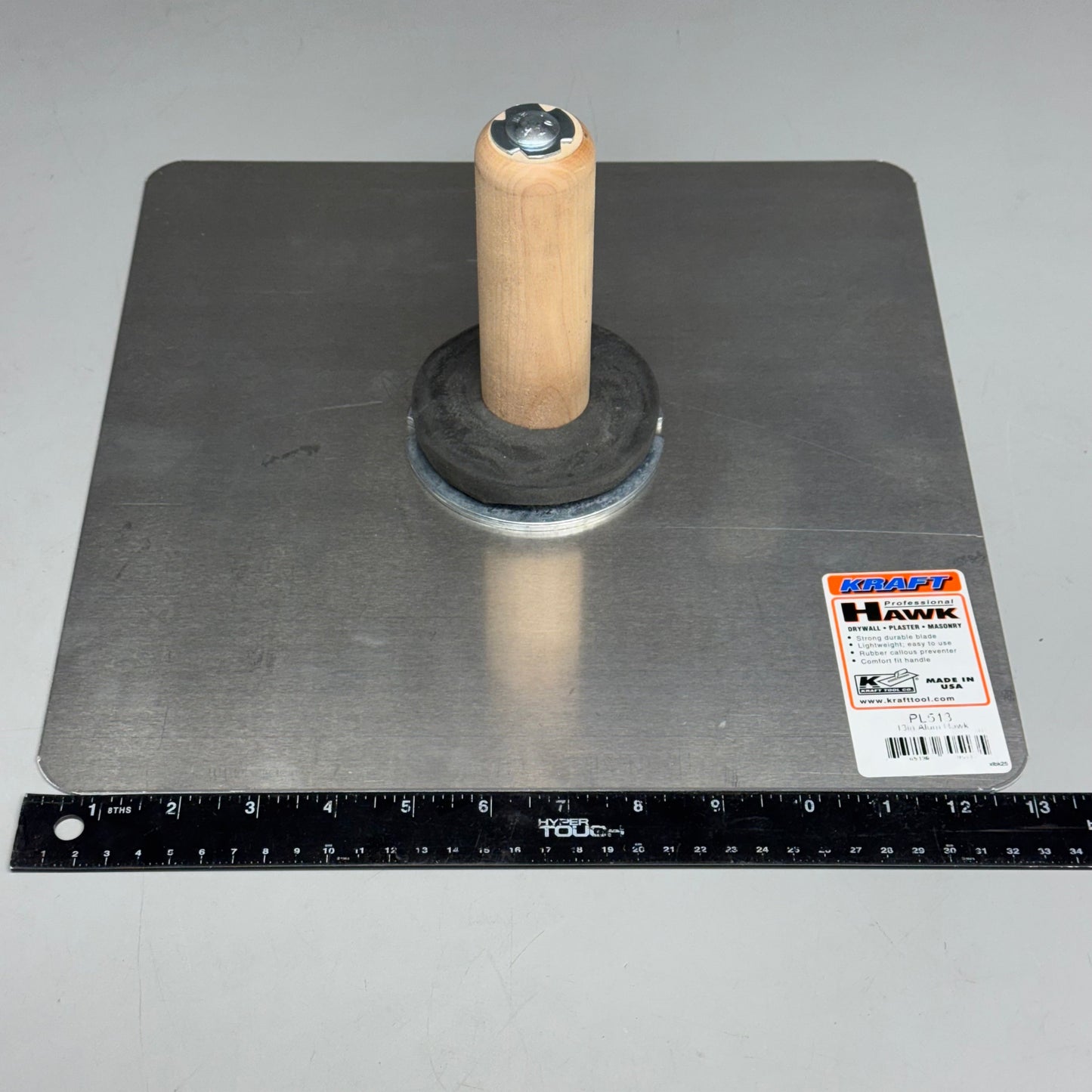 KRAFT TOOL CO. (2 PACK) Alum Hawk 13" PL513 PayWut