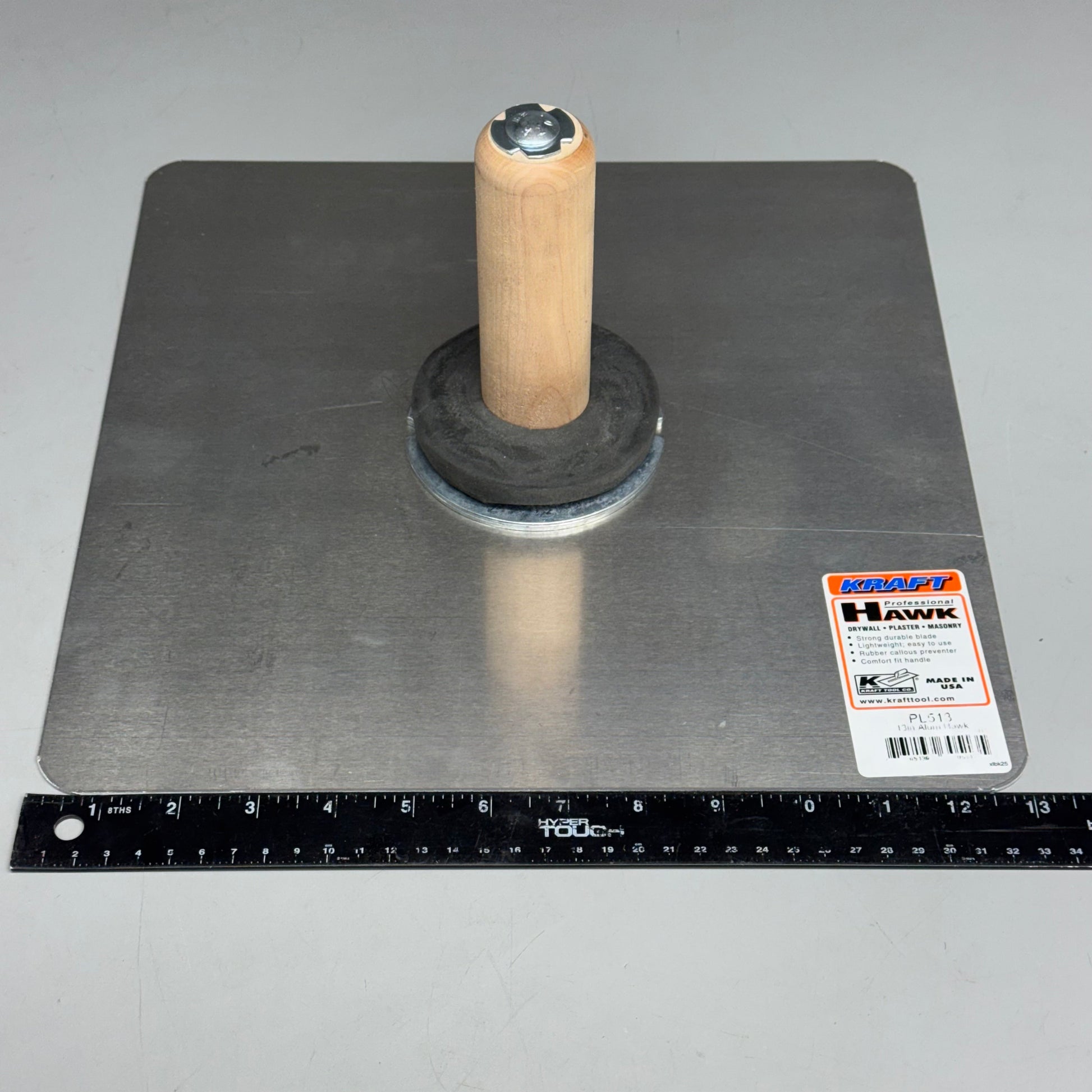 KRAFT TOOL CO. (2 PACK) Alum Hawk 13" PL513 PayWut