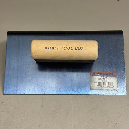KRAFT TOOL CO Outside Curb Nose Tool with Wood Handle 9" x 5" x 5" 1/2"R CF580 PayWut