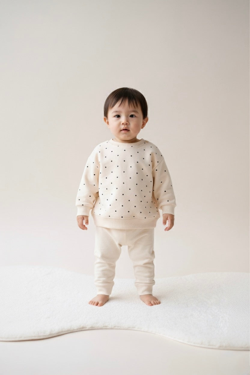 Coco Dot 2 Piece Set Honey and Hive