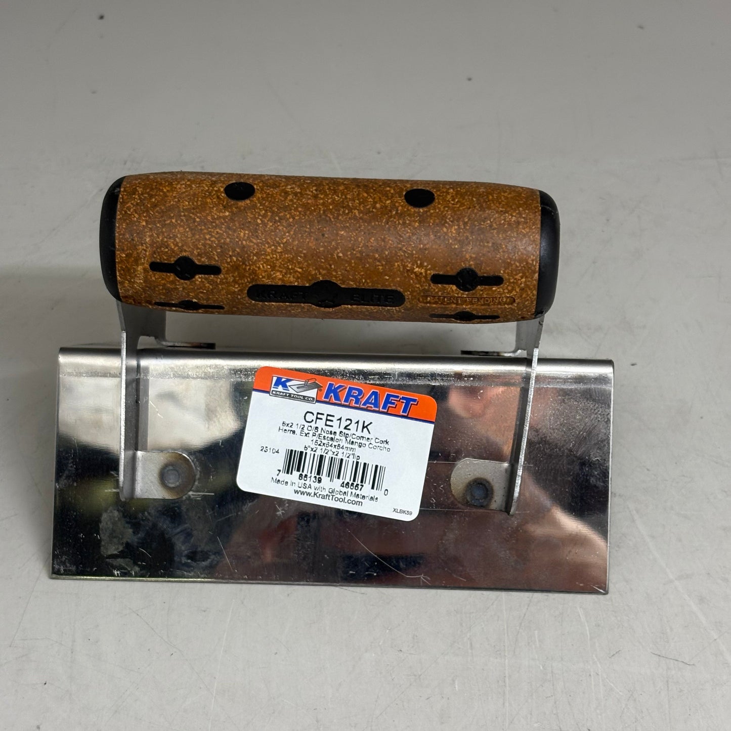 KRAFT TOOL CO Elite Series Five Star Outside Square Step Tool Cork Handle PayWut