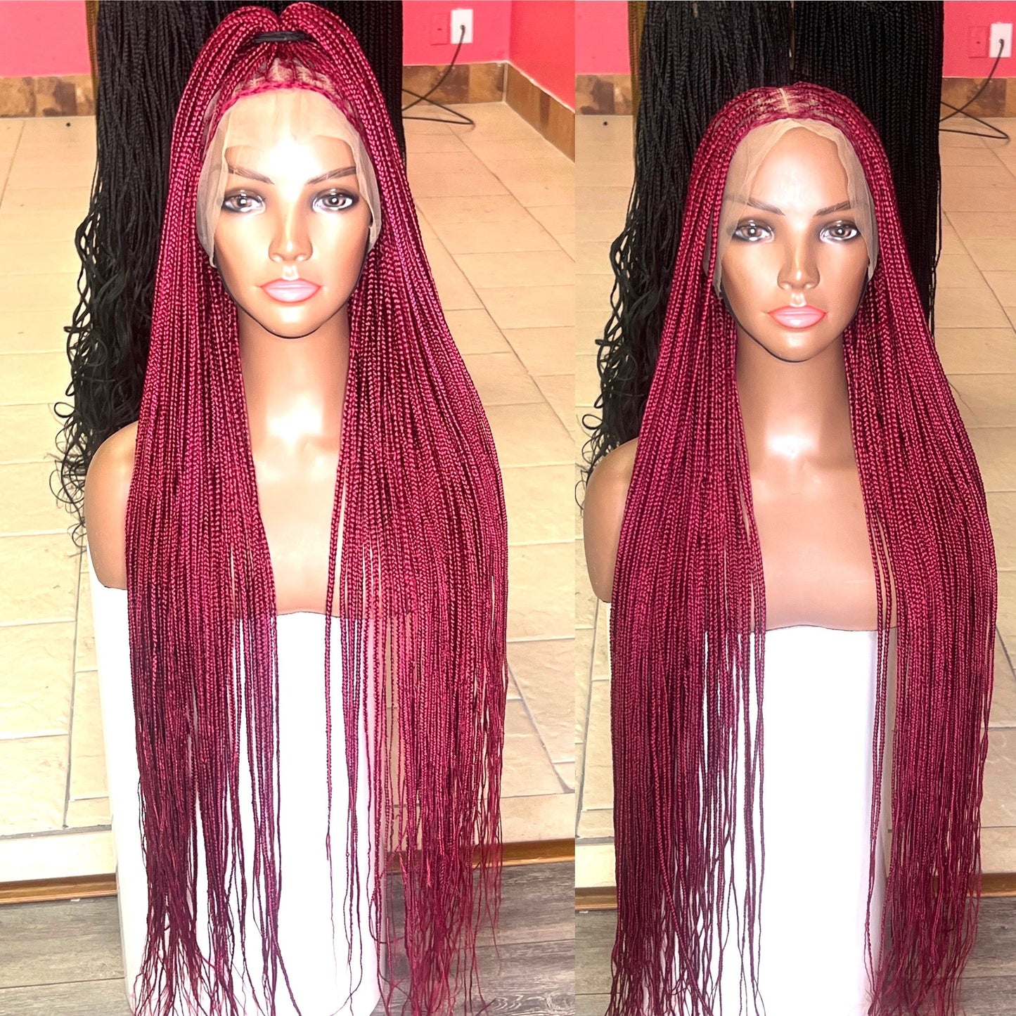 Knotless box braided wig HOL stores