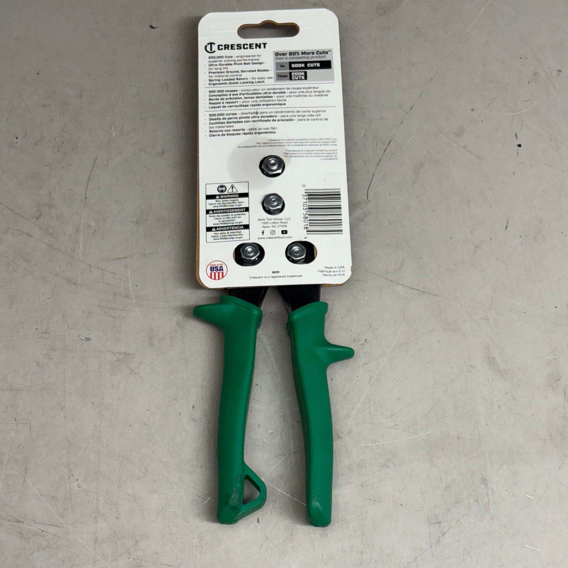 KRAFT TOOL CO Right Cutting Wiss Snips LA207 PayWut