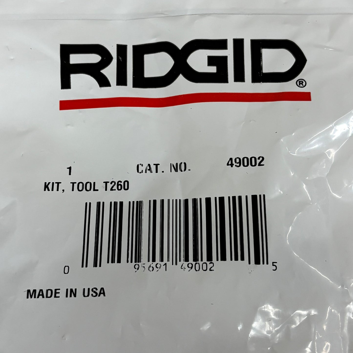 RIDGID Tool 4 Piece Kit For 380/3800 Drum Machines 49002 T-260 PayWut