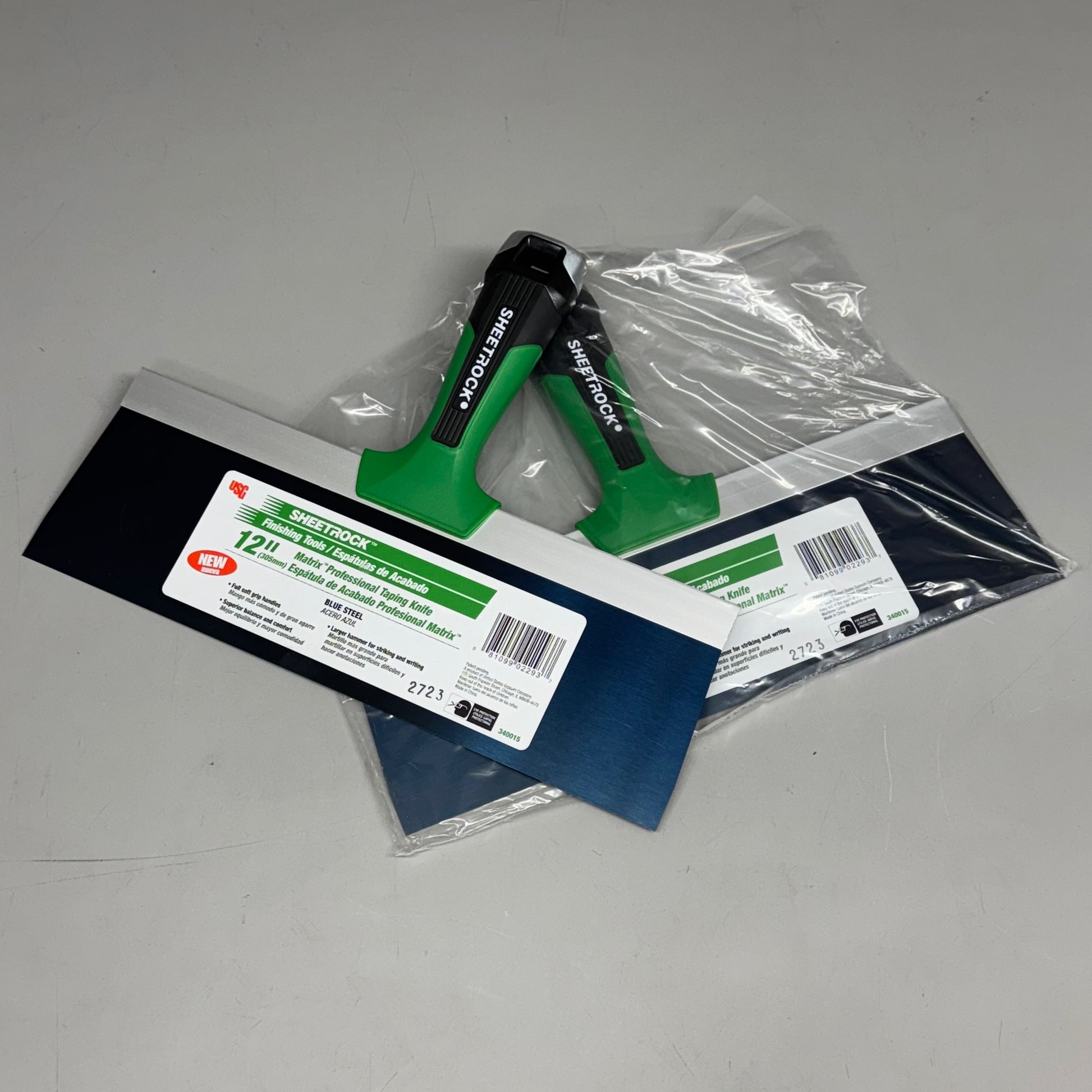 USG SHEETROCK TOOLS (2 PACK) Matrix Professional Taping Knife 12" 340015 PayWut