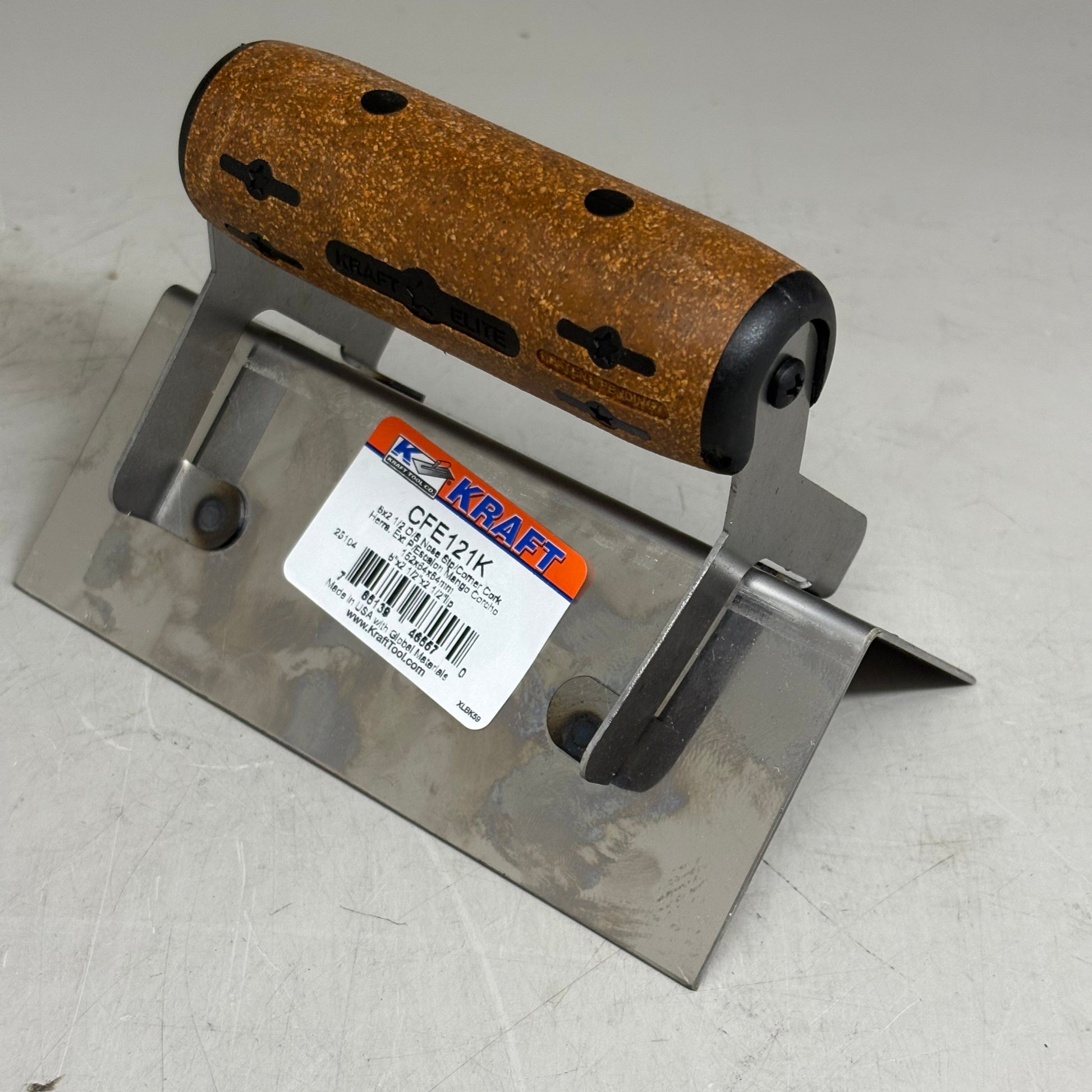 KRAFT TOOL CO Elite Series Five Star Outside Square Step Tool Cork Handle PayWut