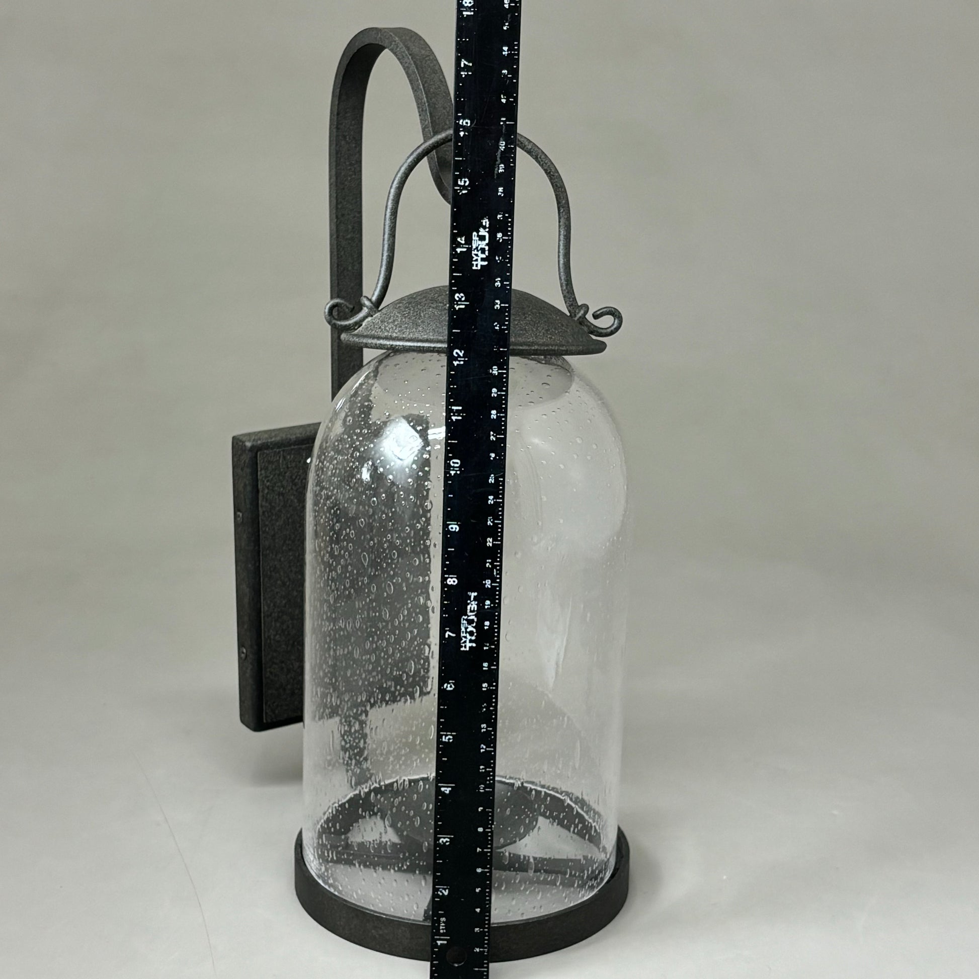 HUDSON VALLEY Lighting Group Napa County Wall Sconce Seedy Glass/Black B5181-FRM PayWut