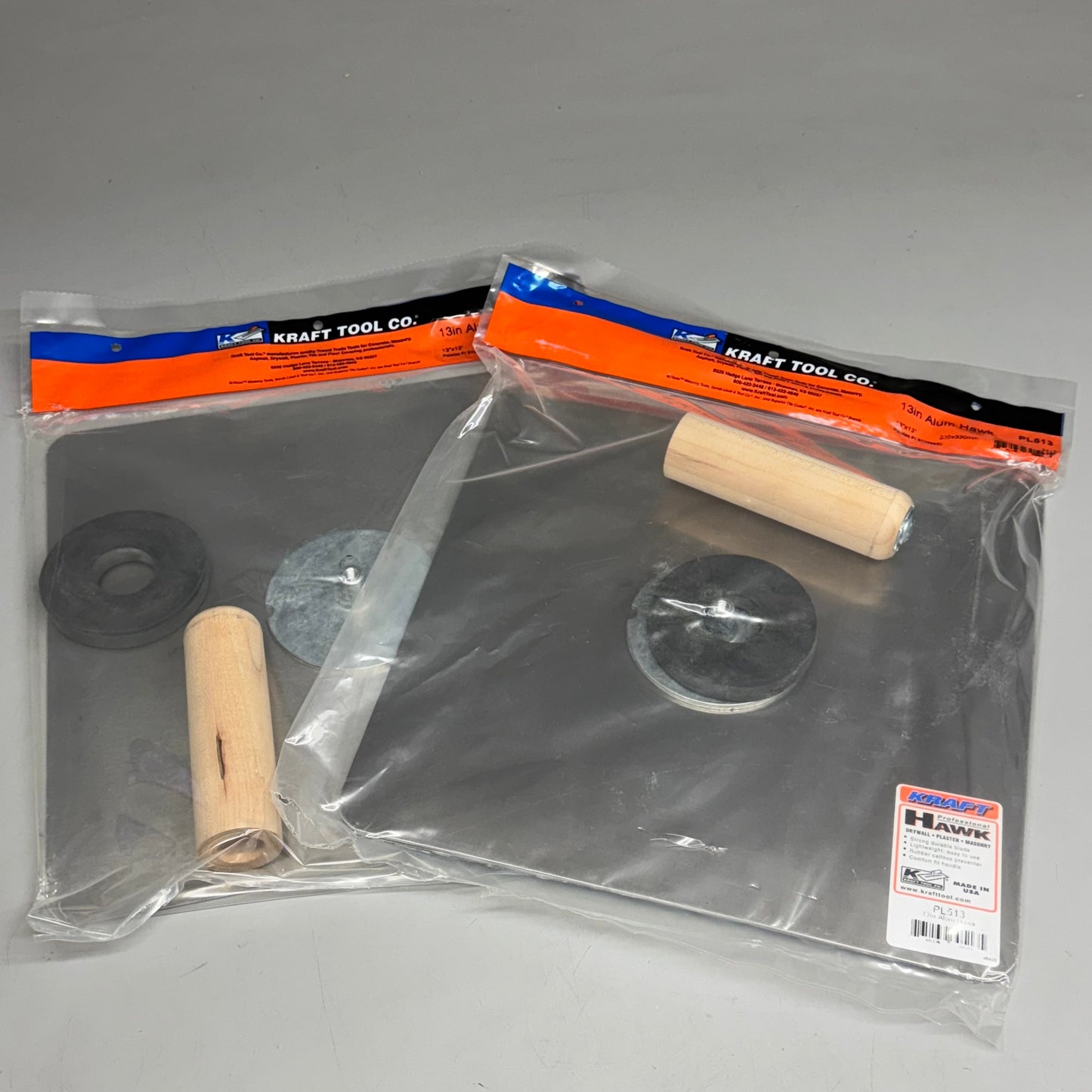KRAFT TOOL CO. (2 PACK) Alum Hawk 13" PL513 PayWut