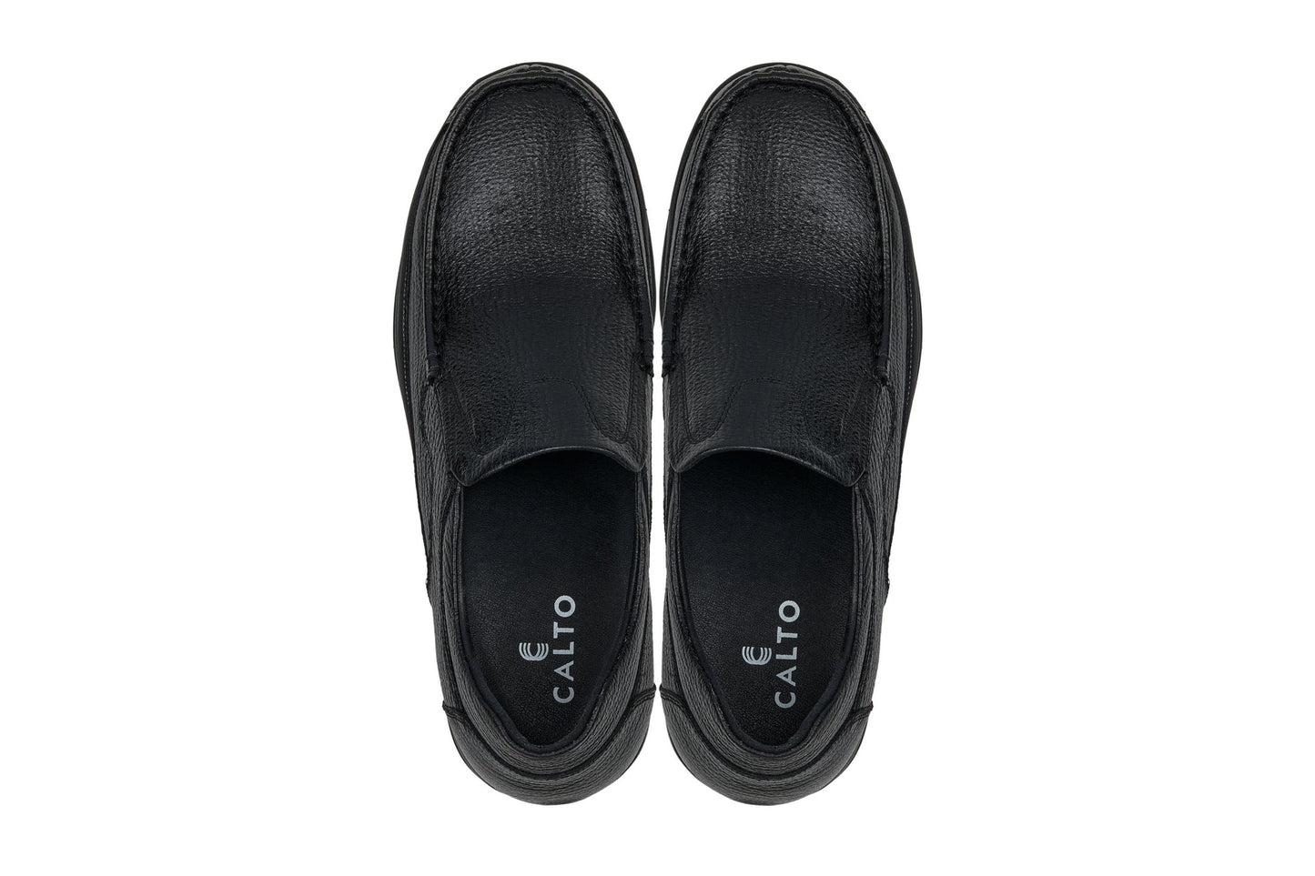 CALTO - G1825 - 3 Inches Taller (Black) - Lightweight Tallmenshoes.com