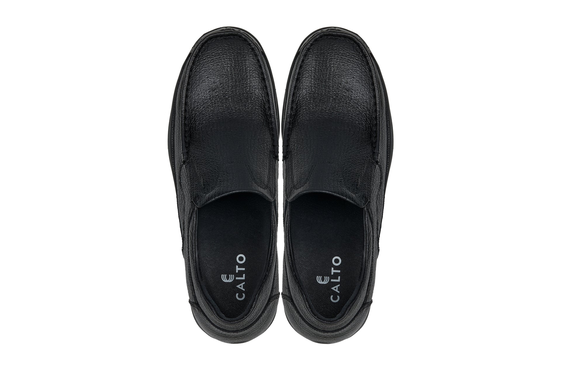CALTO - G1825 - 3 Inches Taller (Black) - Lightweight Tallmenshoes.com
