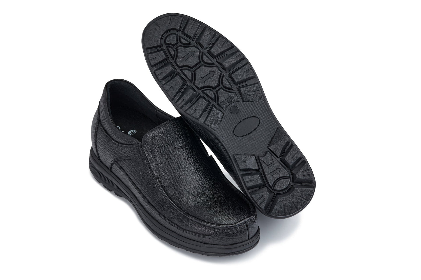 CALTO - G1825 - 3 Inches Taller (Black) - Lightweight Tallmenshoes.com