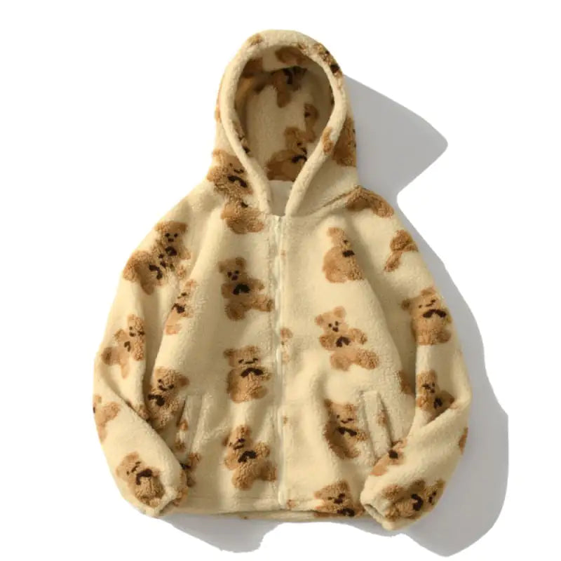Thickened Hooded Casual Sweatshirt for Autumn & Winter