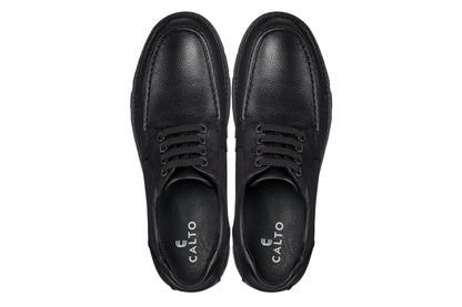 CALTO - G6381 - 3 Inches Taller (Black) Tallmenshoes.com