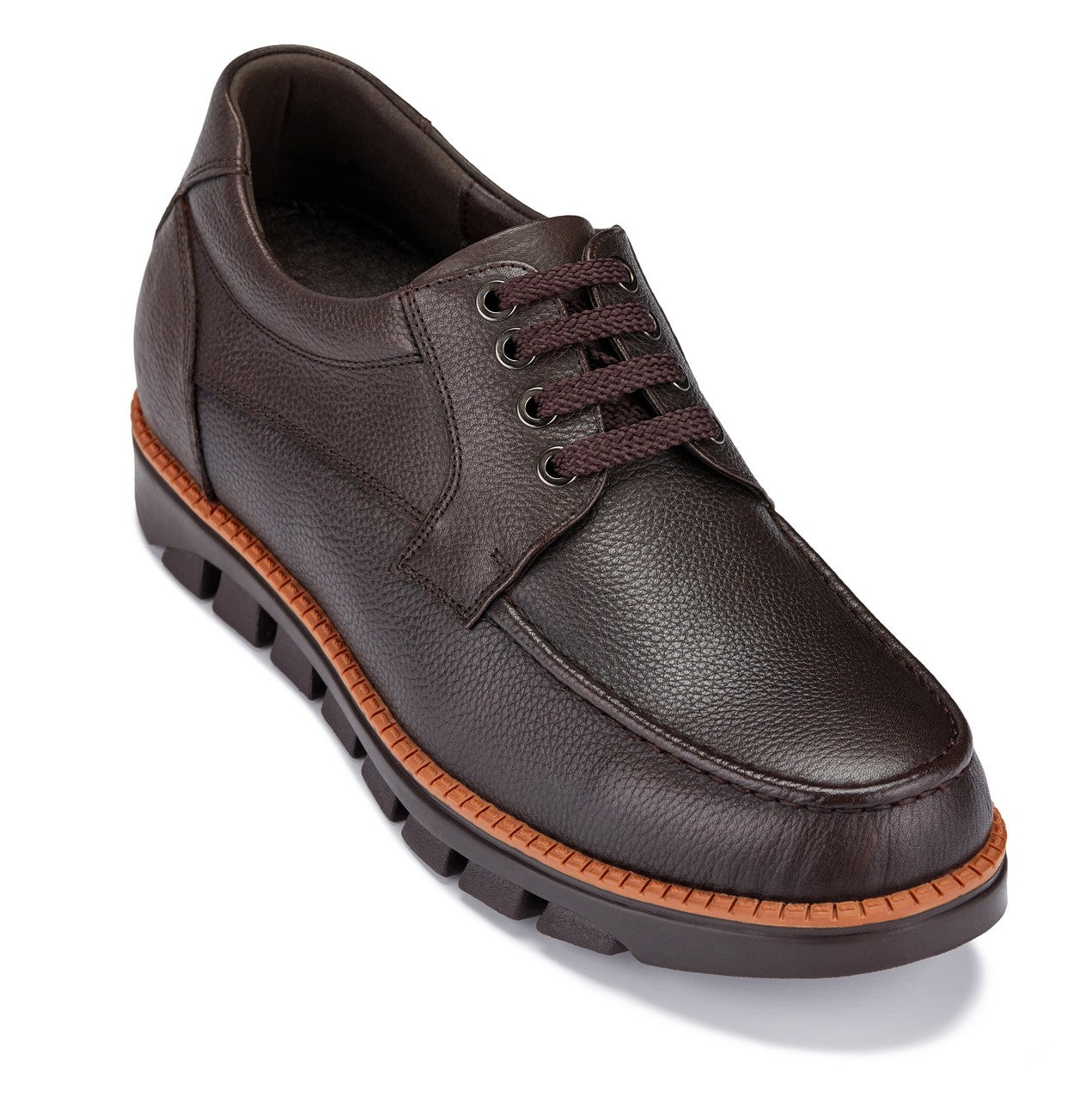 CALTO - G63811 - 3 Inches Taller (Dark Brown) Tallmenshoes.com