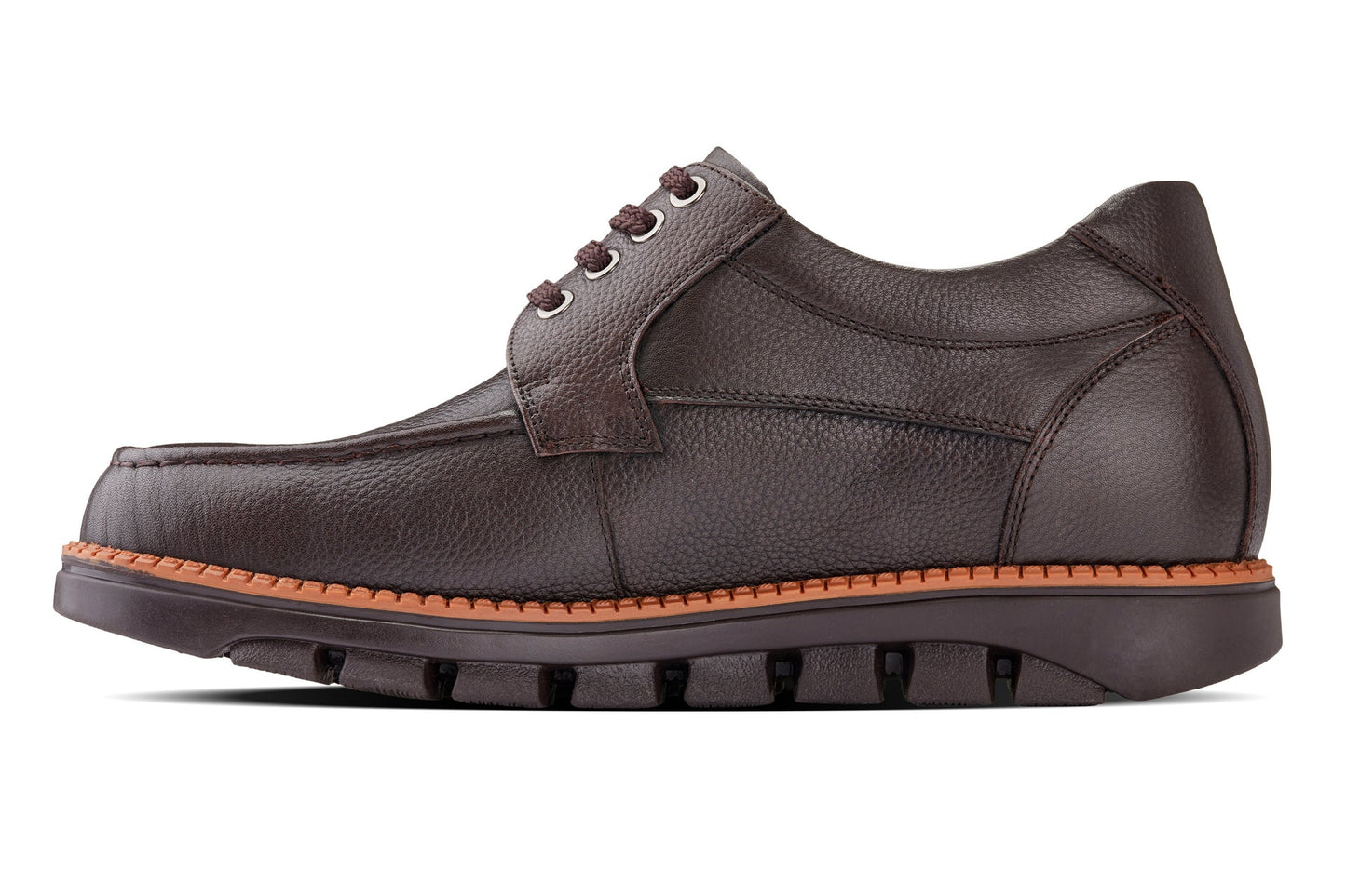 CALTO - G63811 - 3 Inches Taller (Dark Brown) Tallmenshoes.com