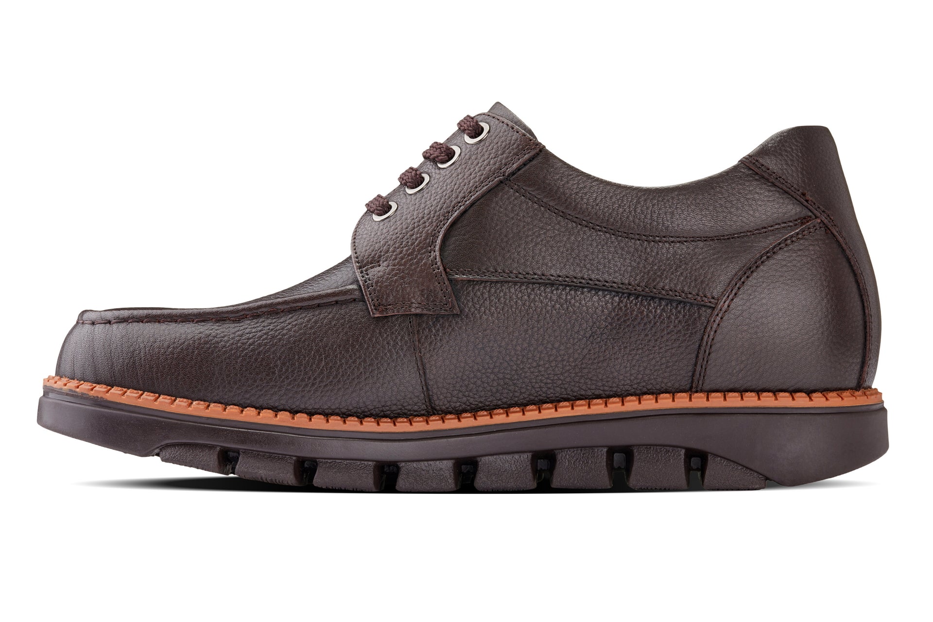 CALTO - G63811 - 3 Inches Taller (Dark Brown) Tallmenshoes.com