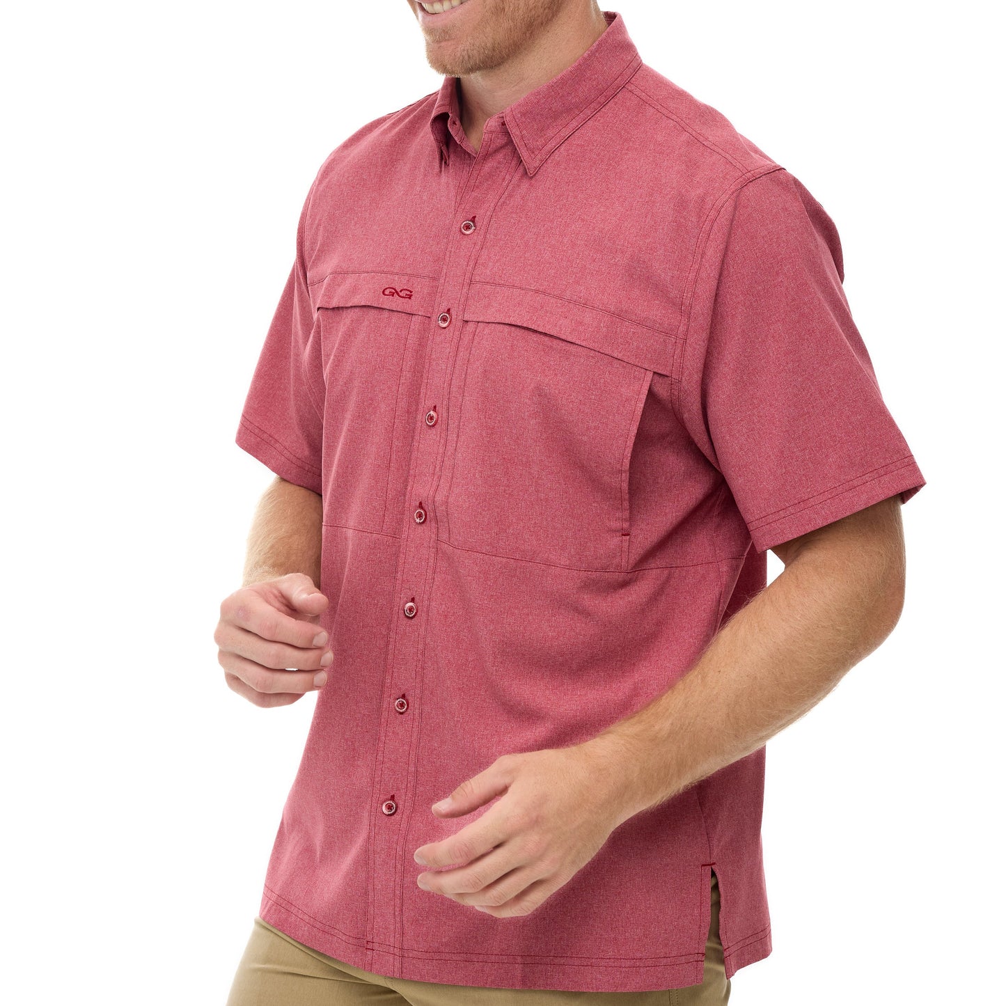 Crimson MicroTek Shirt GameGuard