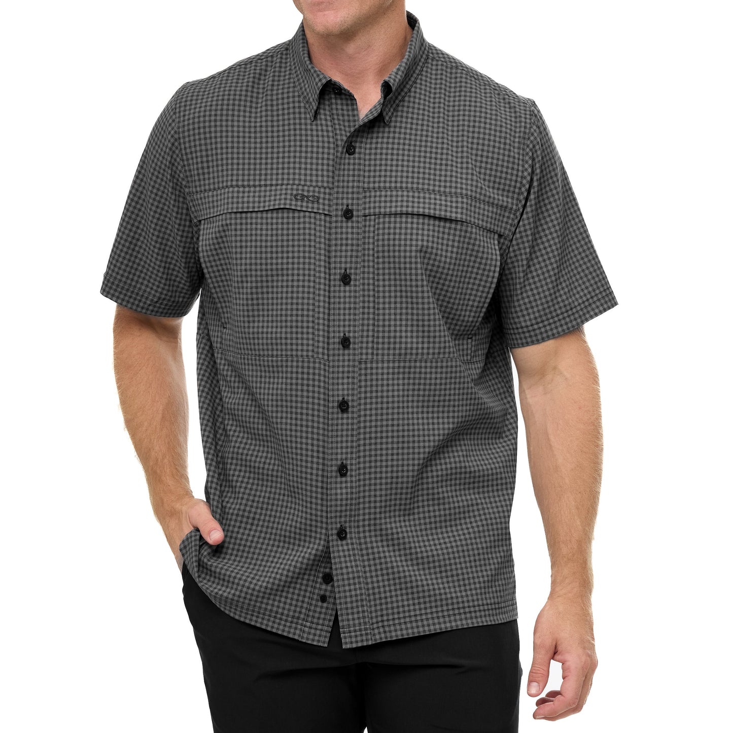 GunMetal TekCheck Shirt GameGuard
