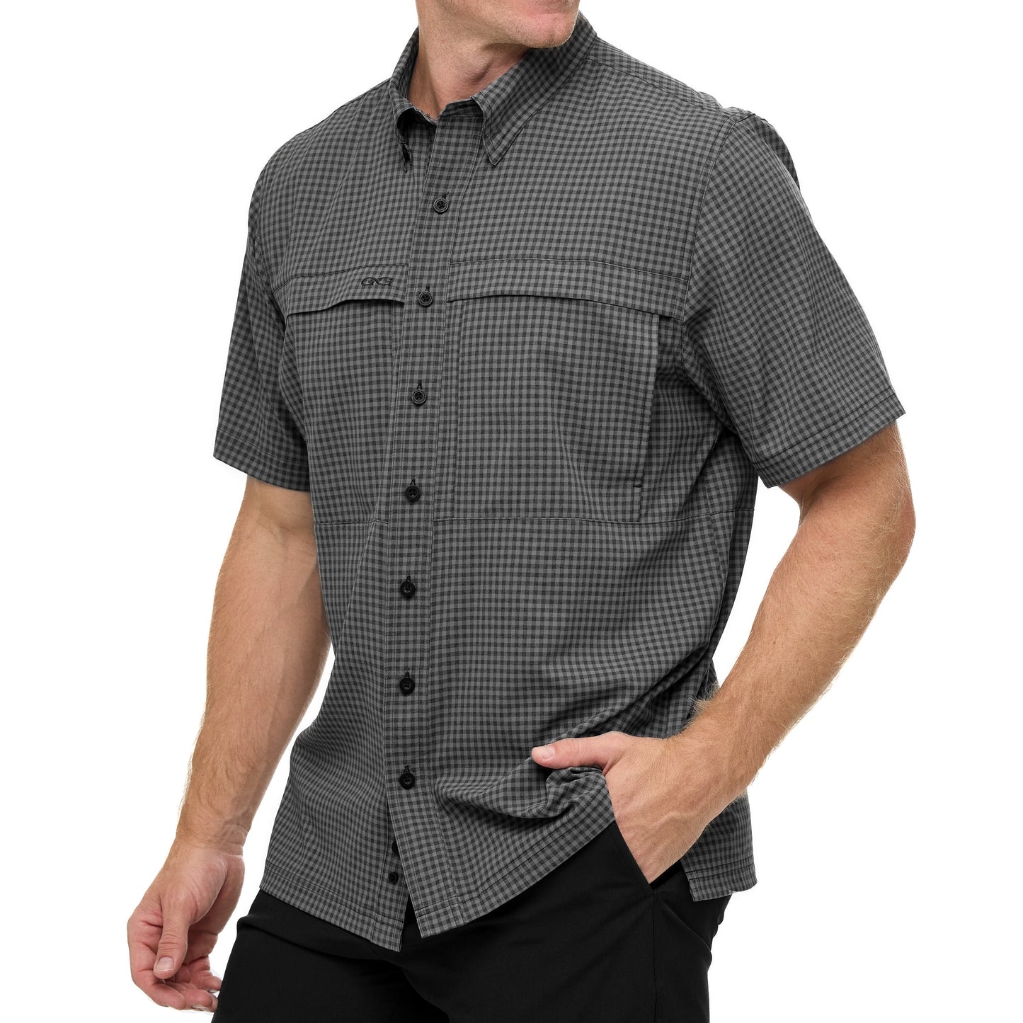 GunMetal TekCheck Shirt GameGuard