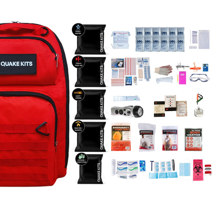 Completely Prepared Emergency Kit quakekits.com