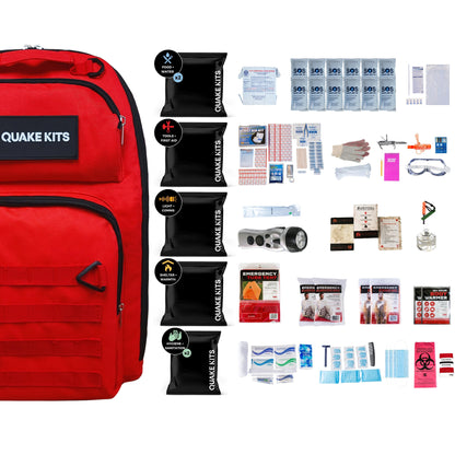 Completely Prepared Emergency Kit quakekits.com