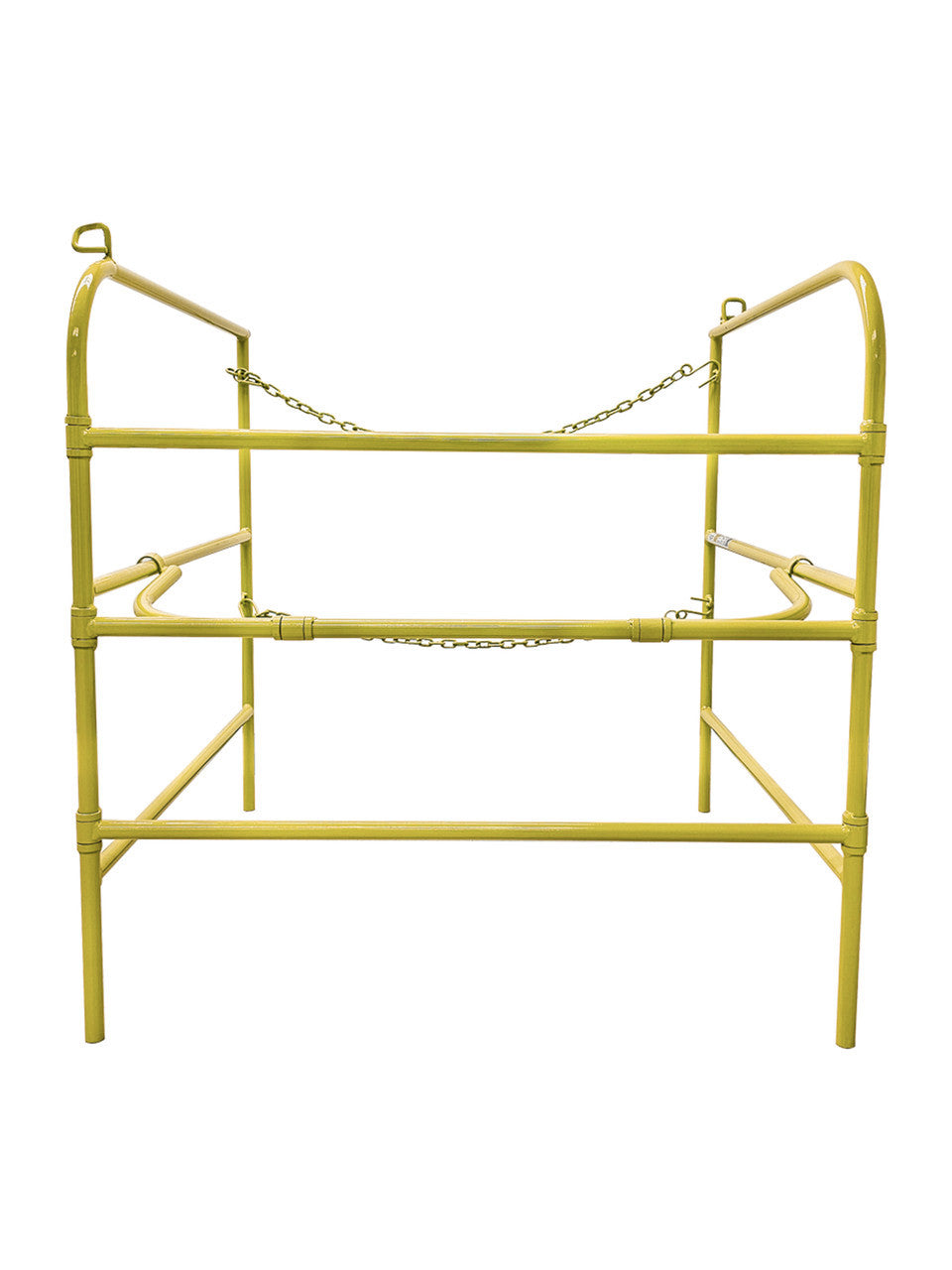 Frontline Manhole Guardrail 42" x 42" Yellow VM Hardware