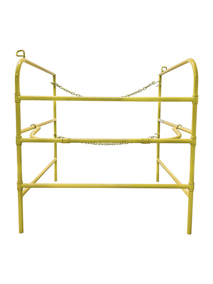 Frontline Manhole Guardrail 42" x 42" Yellow VM Hardware