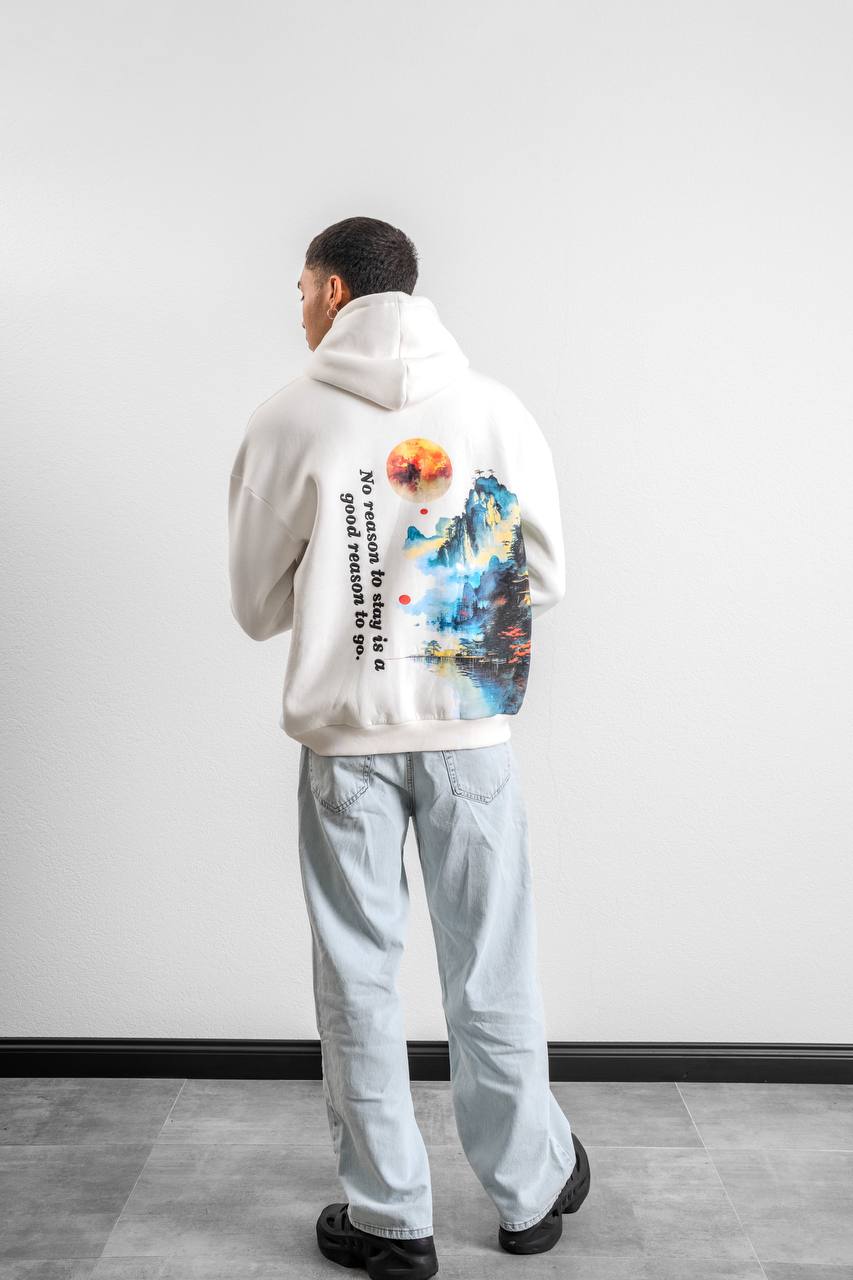 Galaxy View Oversize Sweatshirt Withinblack